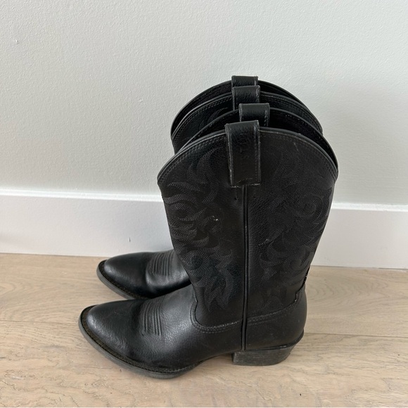 Justin Boots Other - Justin Kid’s black cowboy boots size 2.5